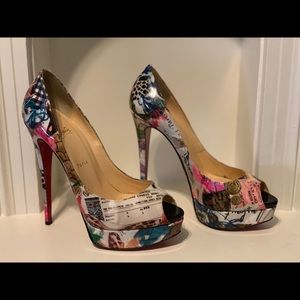 Used Christian Louboutin. Size 40.5 (roughly a 9)